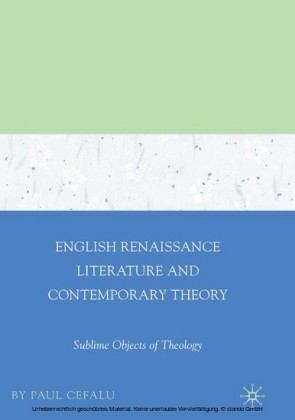 English Renaissance Literature and Contemporary Theory