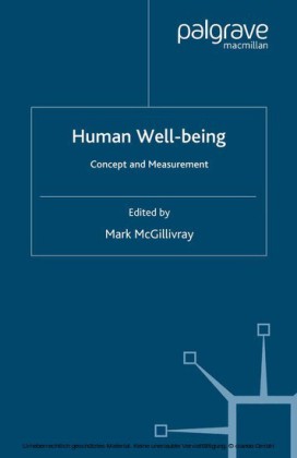 Human Well-Being