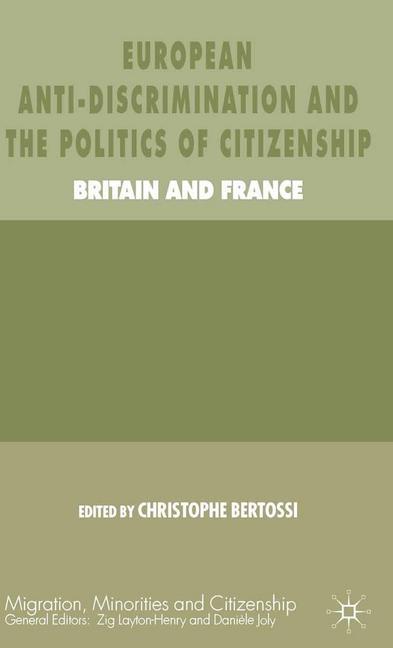 European Anti-Discrimination and the Politics of Citizenship main product photo