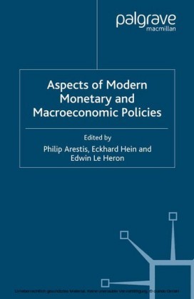 Aspects of Modern Monetary and Macroeconomic Policies