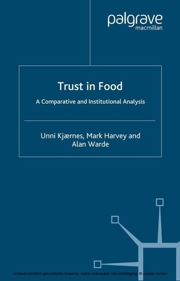 Trust in Food main product photo