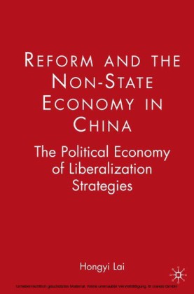 Reform and the Non-State Economy in China