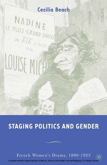 Staging Politics and Gender main product photo