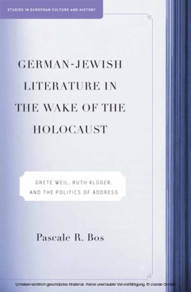 German-Jewish Literature in the Wake of the Holocaust