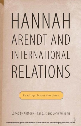 Hannah Arendt and International Relations