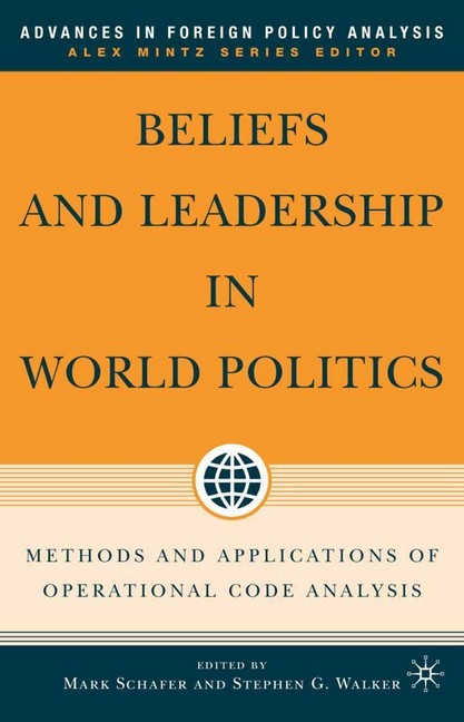 Beliefs and Leadership in World Politics main product photo