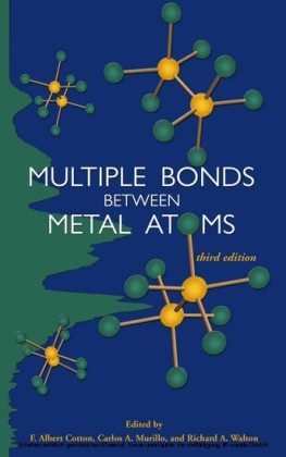Multiple Bonds between Metal Atoms