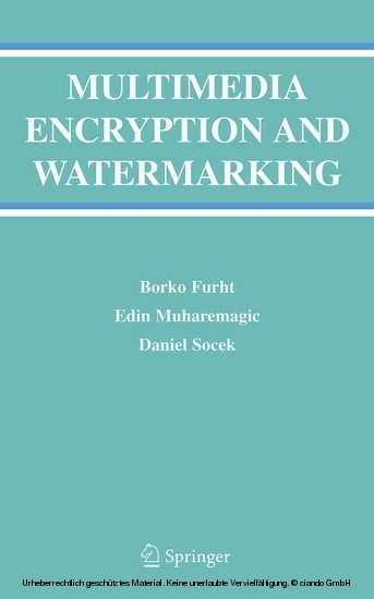 Multimedia Encryption and Watermarking main product photo