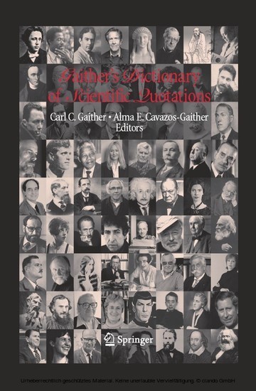 Gaither's Dictionary of Scientific Quotations main product photo