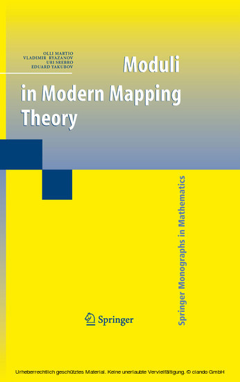Moduli in Modern Mapping Theory main product photo