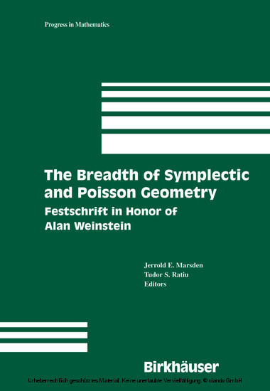 The Breadth of Symplectic and Poisson Geometry main product photo