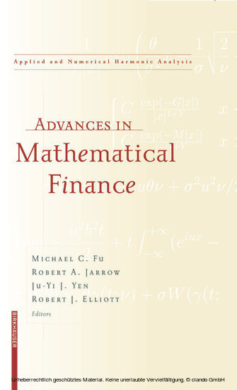 Advances in Mathematical Finance main product photo