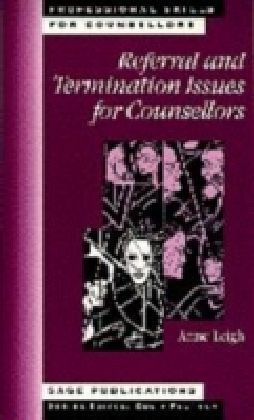 Referral and Termination Issues for Counsellors