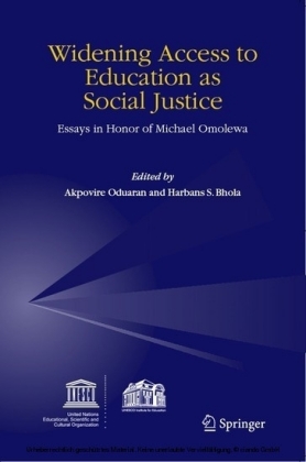 Widening Access to Education as Social Justice