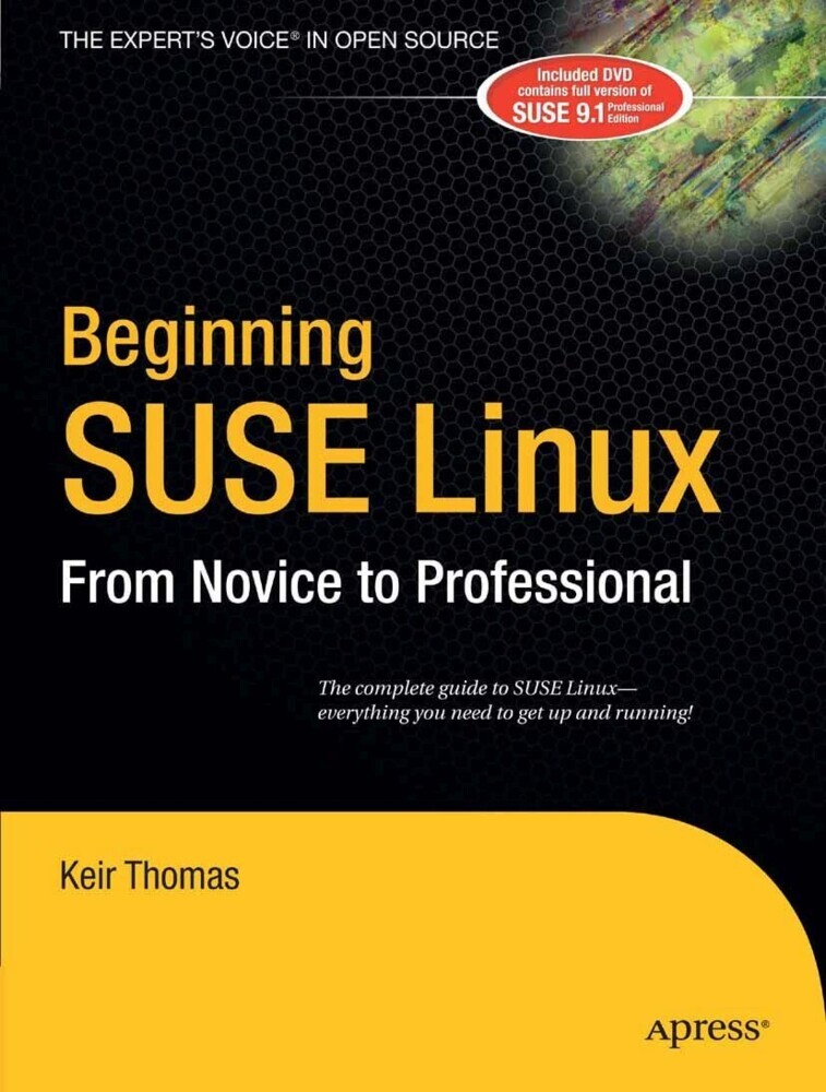 Beginning SUSE Linux main product photo