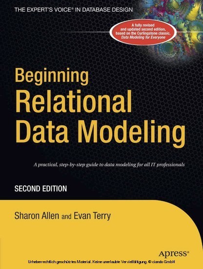 Beginning Relational Data Modeling main product photo