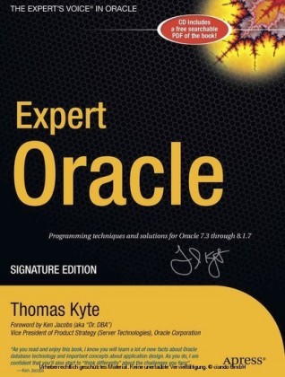 Expert One-on-One Oracle