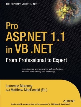 Pro ASP.NET 1.1 in VB .NET