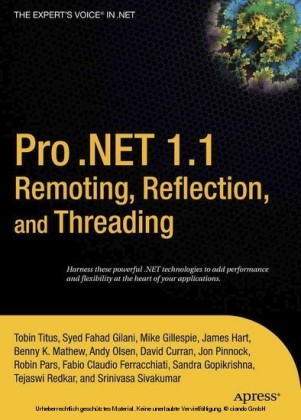 Pro .NET 1.1 Remoting, Reflection, and Threading