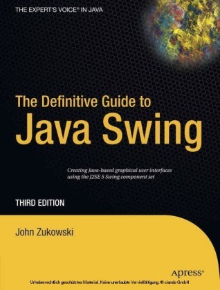 The Definitive Guide to Java Swing