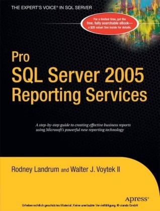 Pro SQL Server 2005 Reporting Services