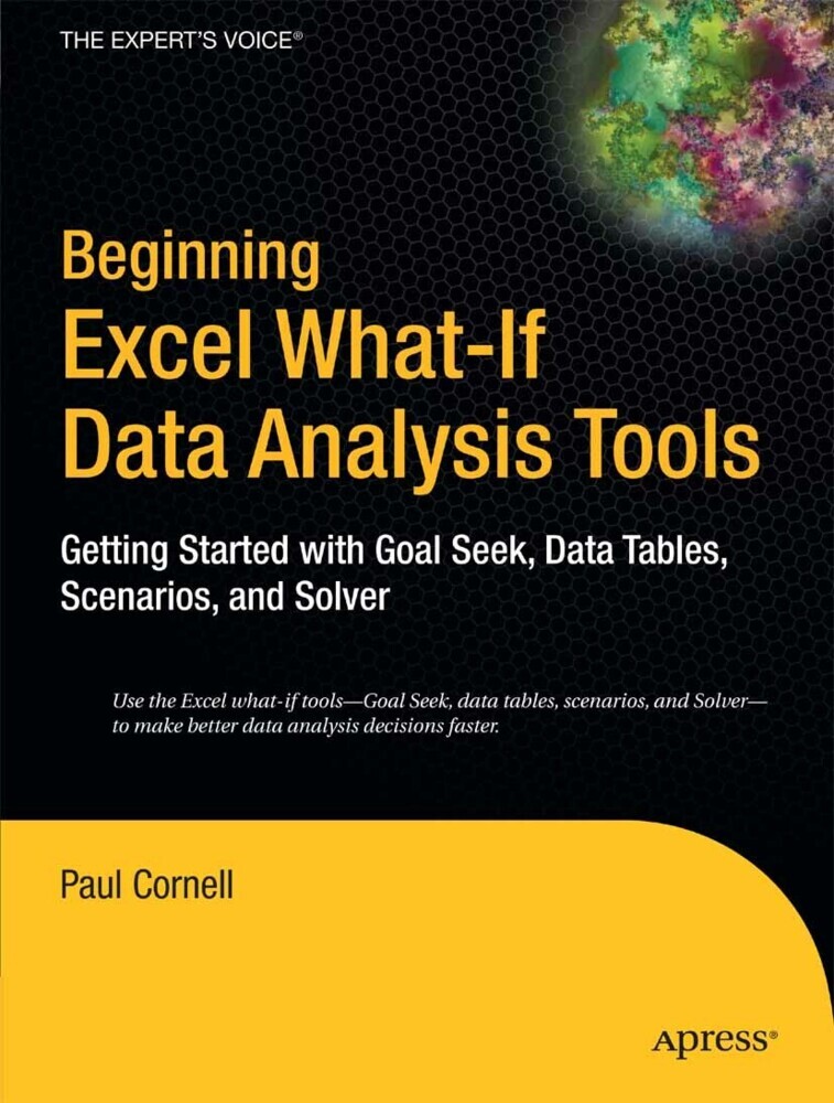 Beginning Excel What-If Data Analysis Tools main product photo