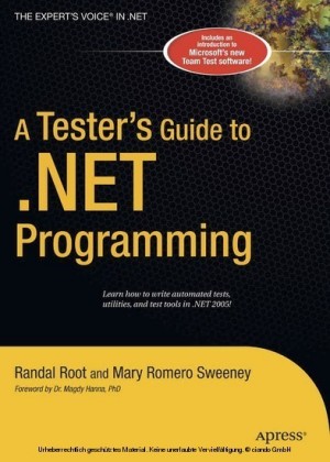 A Tester's Guide to .NET Programming