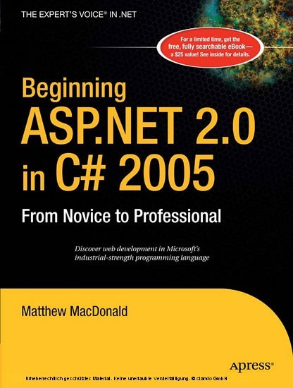 Beginning ASP.NET 2.0 in C# 2005 main product photo