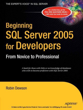 Beginning SQL Server 2005 for Developers
