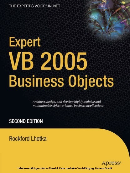 Expert VB 2005 Business Objects main product photo