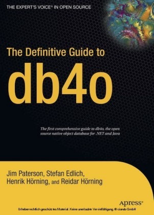 The Definitive Guide to db4o
