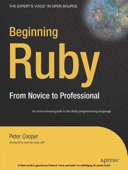 Beginning Ruby main product photo