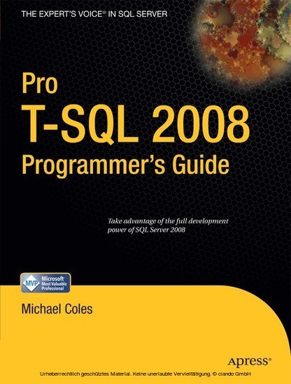Pro T-SQL 2008 Programmer's Guide main product photo