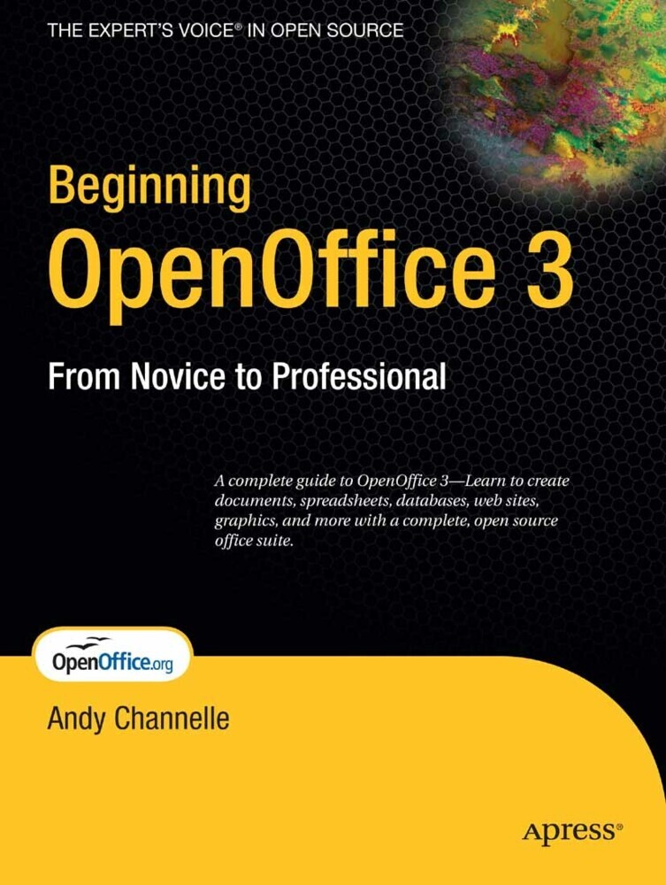 Beginning OpenOffice 3 main product photo