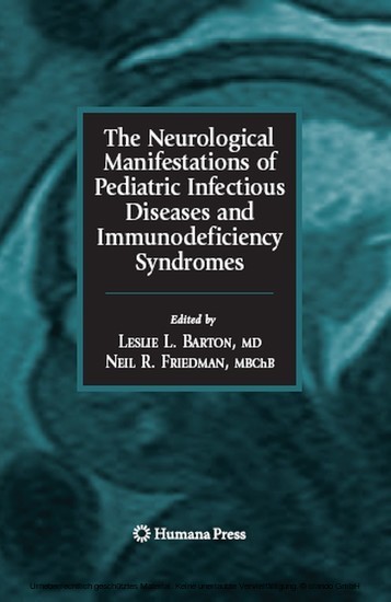The Neurological Manifestations of Pediatric Infectious Diseases and Immunodeficiency Syndromes main product photo