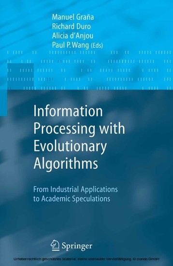 Information Processing with Evolutionary Algorithms main product photo