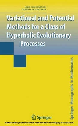 Variational and Potential Methods for a Class of Linear Hyperbolic Evolutionary Processes