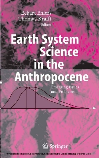 Earth System Science in the Anthropocene main product photo