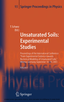 Unsaturated Soils: Experimental Studies