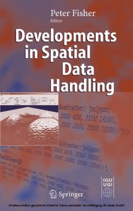 Developments in Spatial Data Handling