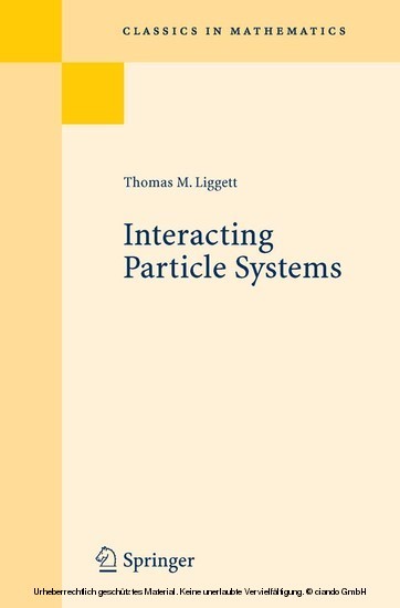 Interacting Particle Systems main product photo