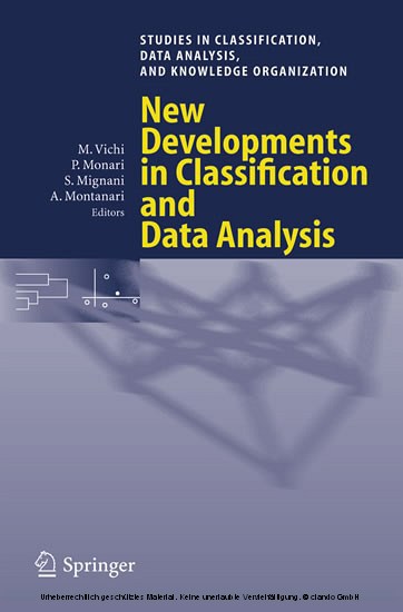 New Developments in Classification and Data Analysis main product photo