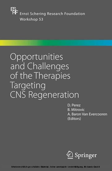 Opportunities and Challenges of the Therapies Targeting CNS Regeneration main product photo