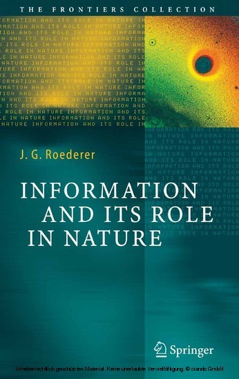 Information and Its Role in Nature main product photo