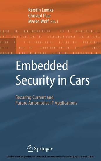 Embedded Security in Cars main product photo