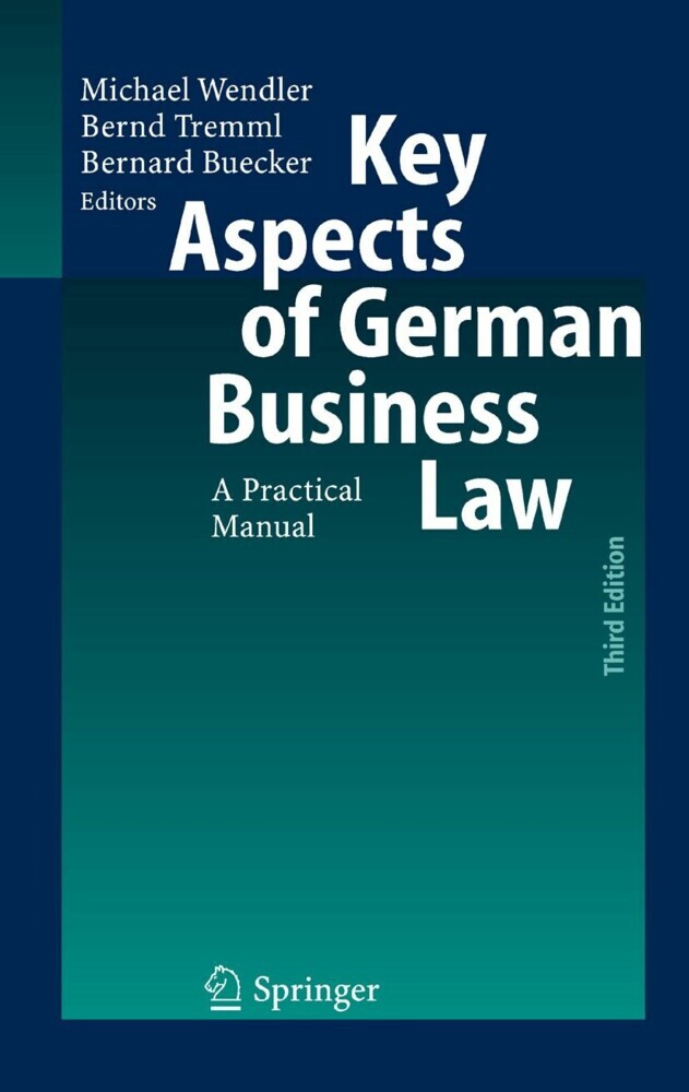 Key Aspects of German Business Law main product photo