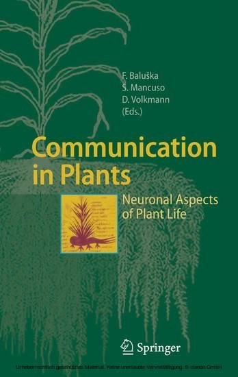 Communication in Plants main product photo