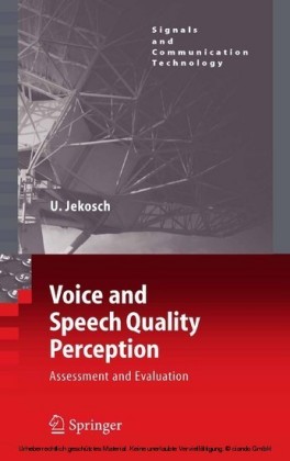 Voice and Speech Quality Perception