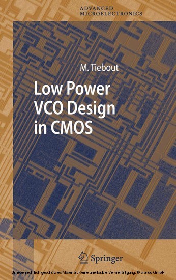 Low Power VCO Design in CMOS main product photo