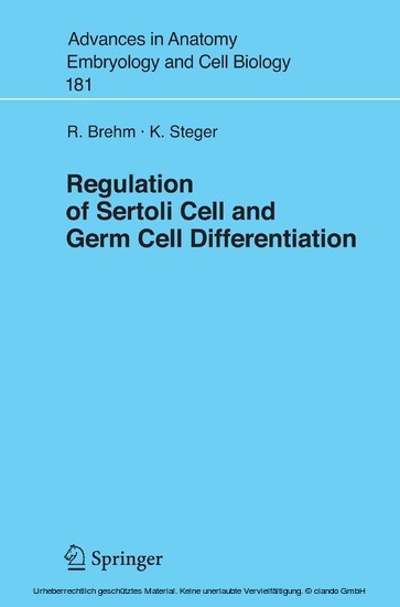 Regulation of Sertoli Cell and Germ Cell Differentiation main product photo